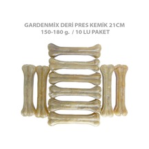 Garden Mix Deri Pres Kemik 21 CM 150-180 G 10'lu