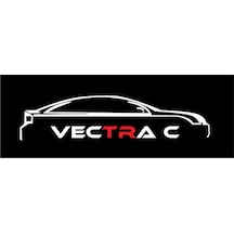 Opel Vectra C Kasa Sticker Yapıştırması 25 Cm Ebatında