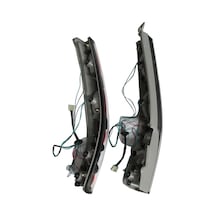 Honda Crv 02/04 Modifiye Stop Lambası Sağ/sol Set 2 Parça Sarı/kırmızı/beyaz Siyah Çerçeveli - Diğer Oto Elektrik