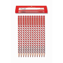Faber-Castell Kırmızı Başlık Kalemi Candyroll 12 Adet