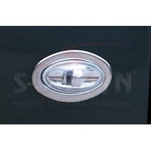 S-Dizayn Peugeot Partner Tepee Krom Sinyal Çerçevesi 2 Prç 2008-2