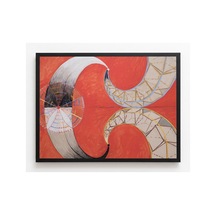 Hilma Af Klint Kuğu No.9 Çerçevesiz Poster 30x42 Cm A3 Tablo Soyut Sanat Duvar Dekoru