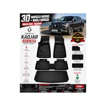 Renault Kadjar 2020 Model Uyumlu 3d Araca Özel Havuzlu Paspas+bagaj Havuzu Birebir Uyum