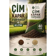 Çim Kapak Toprağı 40 Litre Çim Tohumu İçin Hazır Karışım, Cocopeat & Kuvars Kumlu Diğer