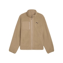 688371-55 Puma Reversible Sherpa Jacket Erkek Ceket Kahve 688371-55 Kahve