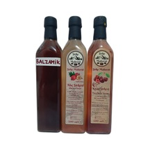 Sirke Mahzeni Balzamik + Kiraz + Alıç Sirkesi 3 x 500 ML