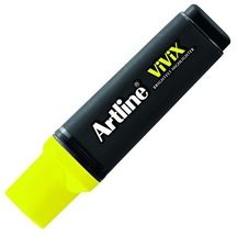 Artline Vivix Parlak Mürekkepli Fosforlu Kalem 2-5 MM Fosforlu Sarı