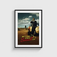 Better Call Soul Dizi Posteri Tablo Çerçeveli Poster Duvar Dekorasyonu Siyah Çerçeveli Tablo Siyah Çerçeveli Tablo Dn11d449sıyah
