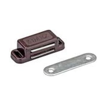 Kahve 50 Adet Mıknatıslı Çıtçıt İthal 45x17 Mm - Sandık, Kutu, Mobilya Ve Dolap Kapağı Manyetik Tutucu 0-8