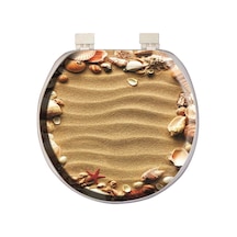 Softy Classic Desenli Yumuşak Klozet Kapağı 3569 Beyaz