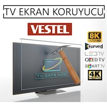 TVSAFENOW Vestel Uyumlu 43fa7000 43'' İnç 109 Ekran Vestel Uyumlu TV Ekran Koruyucu