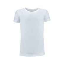 Blackspade 9299 Unisex Kids Beyaz Sıfır Yaka Kısa Kol Thermal