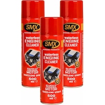 Smx Susuz Motor Temizlik Spreyi 3 Lü Set - M.fiber Bez N11.383