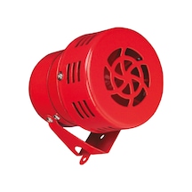 Motorlu Siren 220V Kırmızı