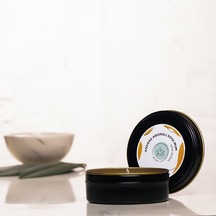 Mitr Ananas Aromalı Metal Soya Mum Çok Renkli