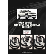 2010-2017 Dacia Duster Düz Çamurluk Dodik 8 Prç.