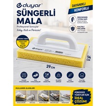 Duyar Süngerli Mala En :14 Cm Boy : 29 Cm Kod :113