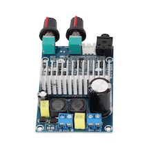 Vkemall Tpa3116d2 Dijital Subwoofer Güçlendirici Kartı 12-24v 100w, Taban Filtre Ve Ses Kontrolü, Dıy Hoparlör Uyumlu