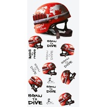 Born To Dive Towel