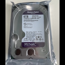 Wd Purple, Wd64purz, 3.5", 6tb, 256mb, 5400 Rpm, 7/24 Güvenlik, Hdd Türkiye Distribütörü Garantili
