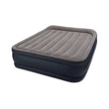 Çift Kişilik Elektirikli Pompalı Queen Deluxe Şişme Yatak 152x42x203cm Çok Renkli