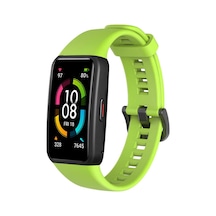 Huawei Band 6 Uyumlu Krd-47 Uyumlu Zore Kordon-yeşil