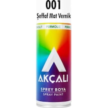 Akçalı Sprey 001 Şeffaf Mat Vernik 400 ML