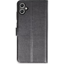 Newface Samsung Galaxy A05 Kılıf Trend S Plus Kapaklı Kılıf - Siyah