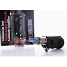 Worldforce Turbo Torch Piezo 1300° Doldurulabilir Jet Pürmüz N11.3473 Siyah