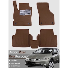 Honda Civic-fk/fn Hatchback 5 Kapı 2006-2012 Uyumlu Eva Paspas Tam Set Araca Özel 707