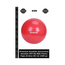 Premium Esneklik Antrenman Hareket Xpt-85-red Plates Topu Kırmızı 85 Cm 1500 Gr
