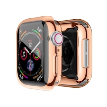 Ally Apple Watch 7-8 45mm 360 Koruma Ultra Slim Silikon Kılıf- 5775 Renk: Mavi