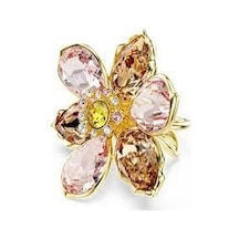 5736221 Swarovski Yüzük Idyllıa:rıng Pınk Mul/gos 58 Metalik