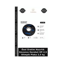 Özel Üretim Hazırlık Güvence Hareket Op-2,5 Olimpik Plaka 2,5 Kg