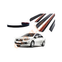 Fiat Linea Makyajlı Uyumlu Bagaj Üstü Spoiler Mat Siyah