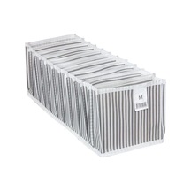 Akordiyon Organizer Çekmece Içi Düzenleyici Gri Medium Orta Kumaş Gri Tr Diğer