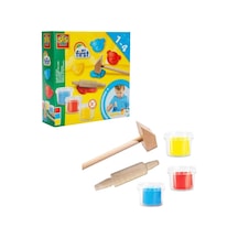 Aletli Oyun Hamur Seti 3x90 Gr Kırmızı