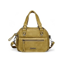 21kbarcelona Fıstık Yeşili Kadın El Çantası Brc-1933 Fıstık Yeşili