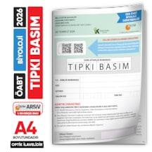 2026 Meb-ags Öabt Biyoloji Öğretmenliği Ösym Tıpkı Basım Kitapçığı Türkiye Geneli Deneme