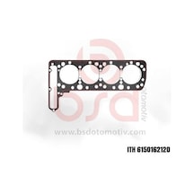 Ithal 6150162120 Silindir Kapak Contası 776.793 W115 220 D 115.110 68 77 Mercedes 6150162120 Diğer