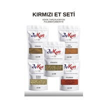 Bykurt Kırmızı Et Seti: Lezzetin En Özel Hali - Mangal Baharat Seti