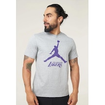 Nike Jordan Los Angeles Lakers Erkek Pamuklu T-shirt