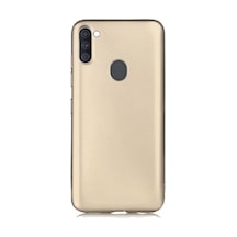 Samsung Uyumlu Galaxy M11 Arka Kapak Silikon Kılıf