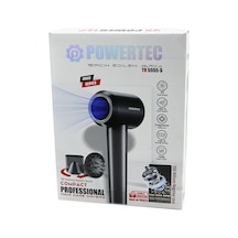 Powertec Tr-5555-s Saç Kurutma Ve Fön Makinesi Ionıc Plazma Sessiz Güçlü Motor Mıknatıslı Başlıklar