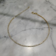 Su Yolu Gümüş Halhal Gold Gümüş