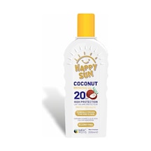 Happy Sun Coconut Spf 20 Güneş Yağı 0