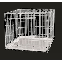 Hnrlıshp Dayang Köpek Kafesi Beyaz 93x56.5x63.5