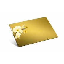 Polin Yapı Altın Yapışkanlı Ayna Pleksi Akrilik Levha 2 Adet
