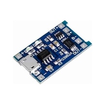 Tp4056 Micro Usb Korumalı Lipo 18650 Pil Şarj Devresi