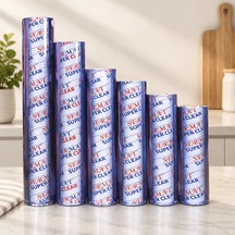 Şeffaf 1.2 Mm 70 Cm X 15 M Pvc Masa Örtüsü Beyaz - Çok Renkli